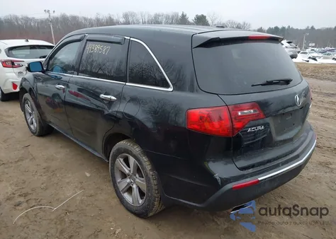 2011 Acura Mdx Technology Package z USA, uszkodzony, nr VIN 2HNYD2H40BH537034